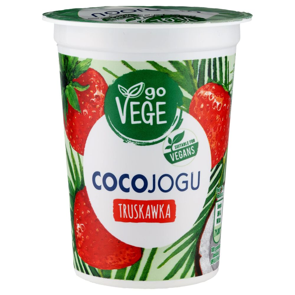 Go Vege Cocojogu Wegański deser truskawka 150 g. /szt.