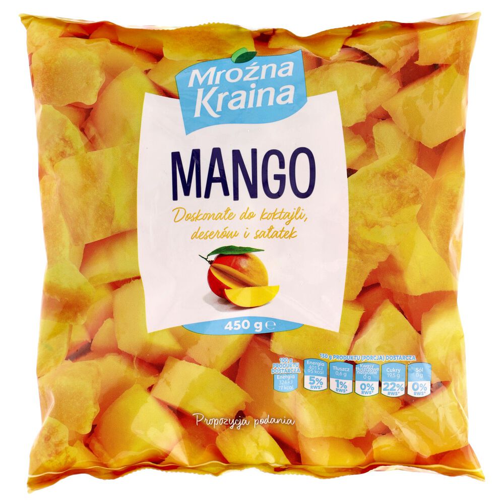 Mroźna Kraina Mango 450 g. /szt.
