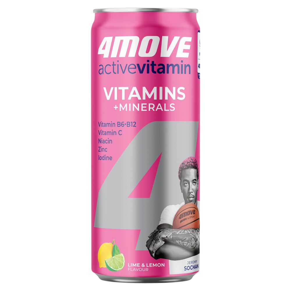 4Move Active Vitamin Gazowany napój smak limonki i cytryny 330 ml. /szt.