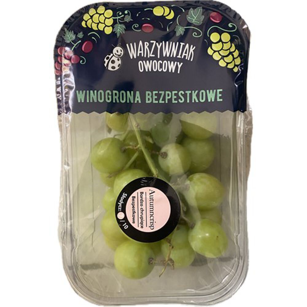 Winogrono jasne bezpestkowe opak. 400 g. /szt.