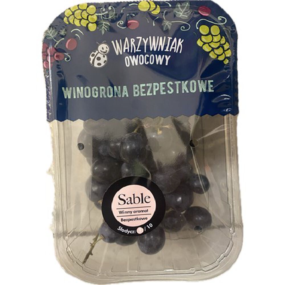 Winogrono ciemne bezpestkowe opak. 400 g. /szt.