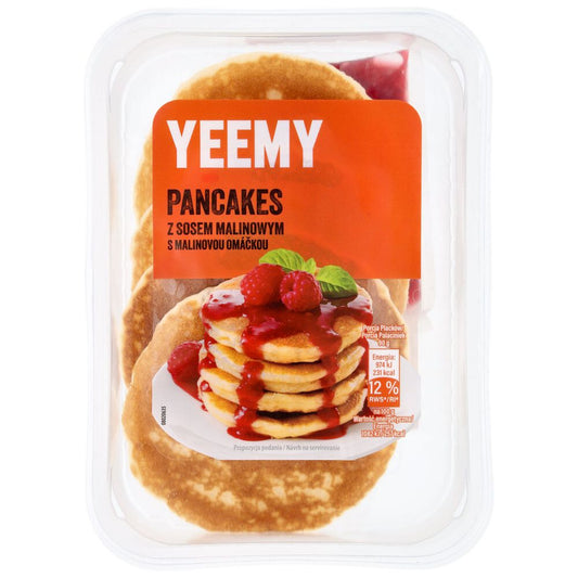 Yeemy Pancakes z sosem malinowym 180 g. /szt.