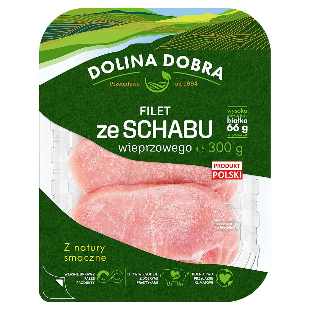 Dolina Dobra Filet ze schabu wieprzowego 300 g. /szt.