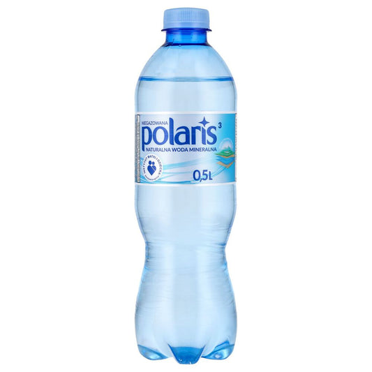 Polaris Naturalna woda mineralna niegazowana 0,5 l. /szt.