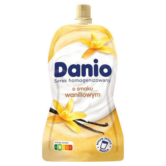 Danio Serek homogenizowany o smaku waniliowym 120 g. /szt.