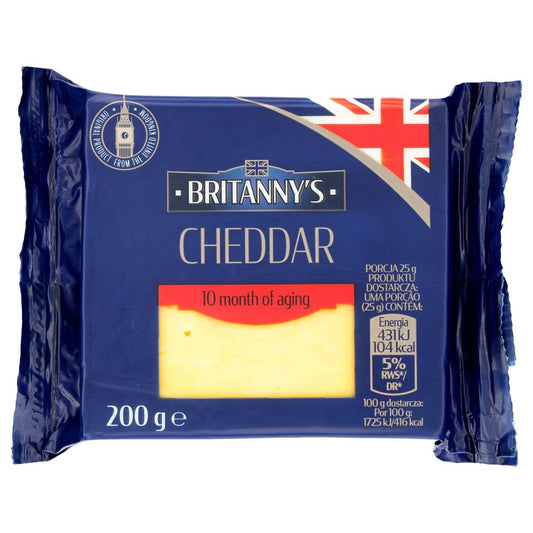 Britanny's Ser Cheddar 200 g. /szt.
