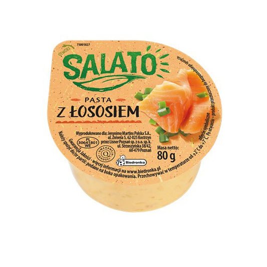 Salato Pasta z łososiem 80 g. /szt.