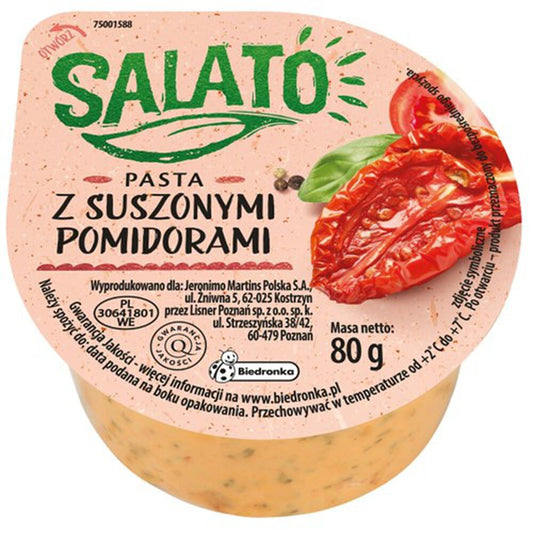 Salato Pasta jajeczna suszone pomidory 80 g. /szt.