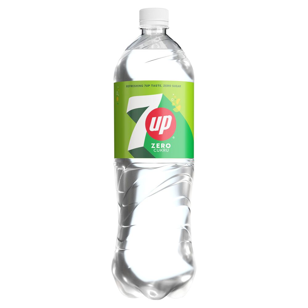 7UP Zero cukru Napój gazowany o smaku cytrynowo-limonkowym 1,75 l. /szt.