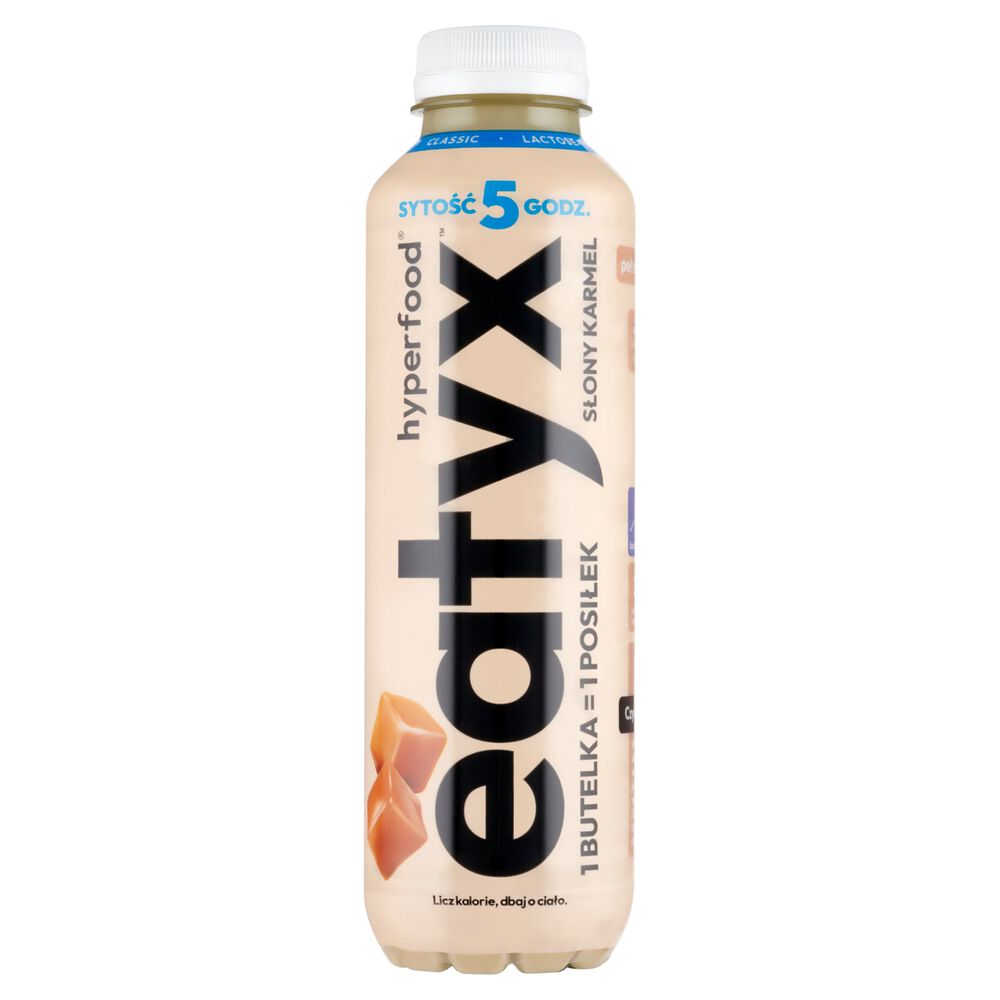 Eatyx Hyperfood Bezlaktozowy pełnowartościowy posiłek słony karmel 500 ml. /szt.